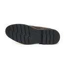 BOTA DERBY MASCULINA CASUAL EM COURO MARROM - CAFE