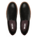 SLIP-ON MASCULINO CASUAL EM COURO PRETO - CACAU